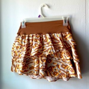 Offline by Aerie animal print skirt Size S